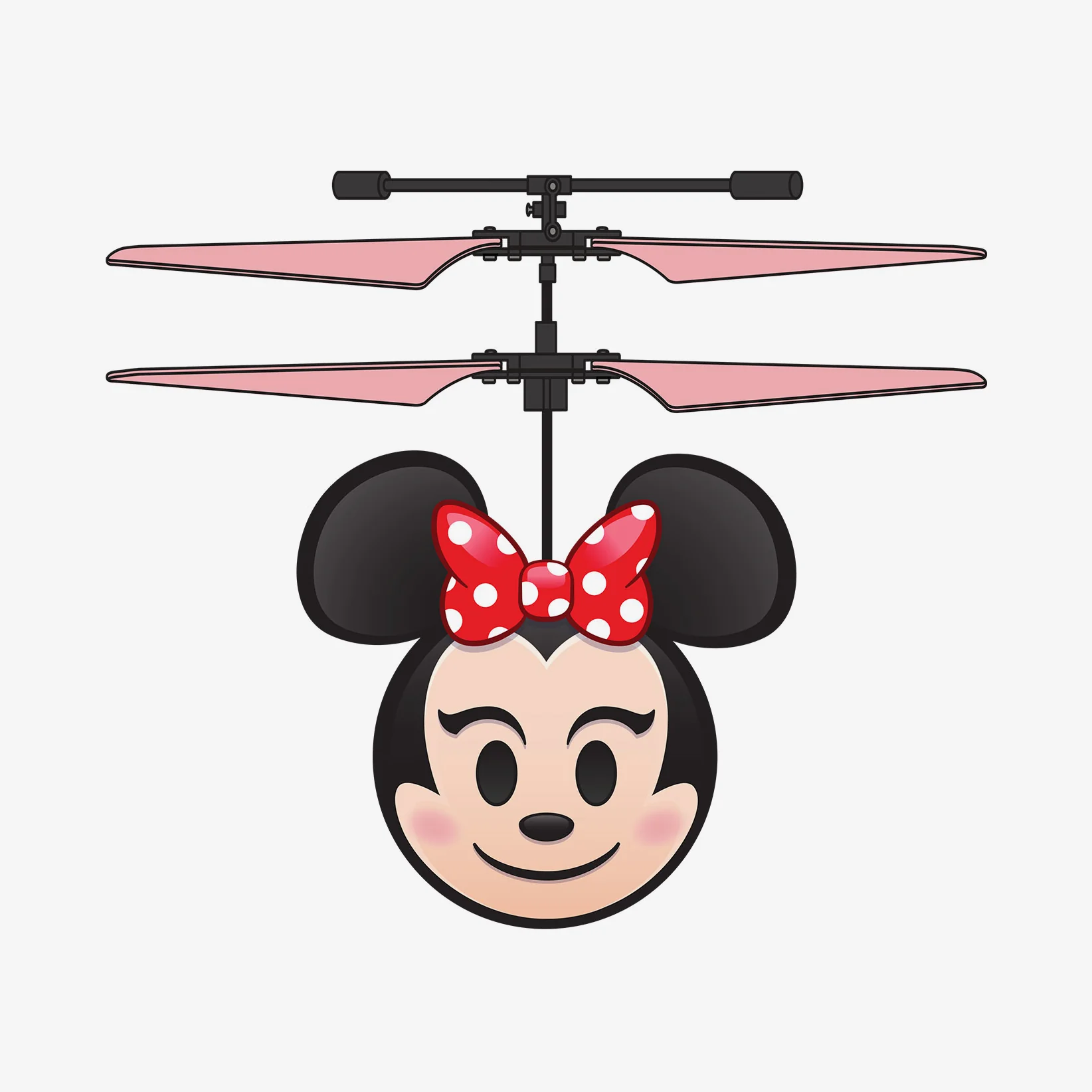 Disney Emoji Minnie Mouse IR UFO Ball Helicopter - Image 2
