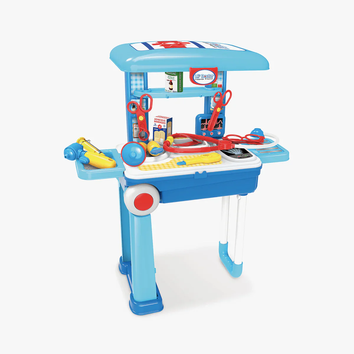 Lil’ Doctor Suitcase Playset – 23 Piece Kids Medical Role-Play Kit