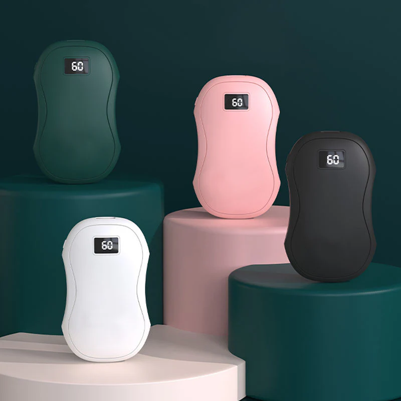 Rechargeable Hand Warmer & Power Bank – Portable 3600mAh Heating Device