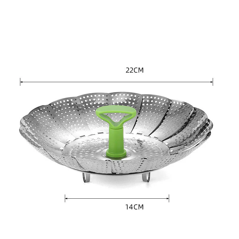 Stainless Steel Folding Steaming Rack - Image 6